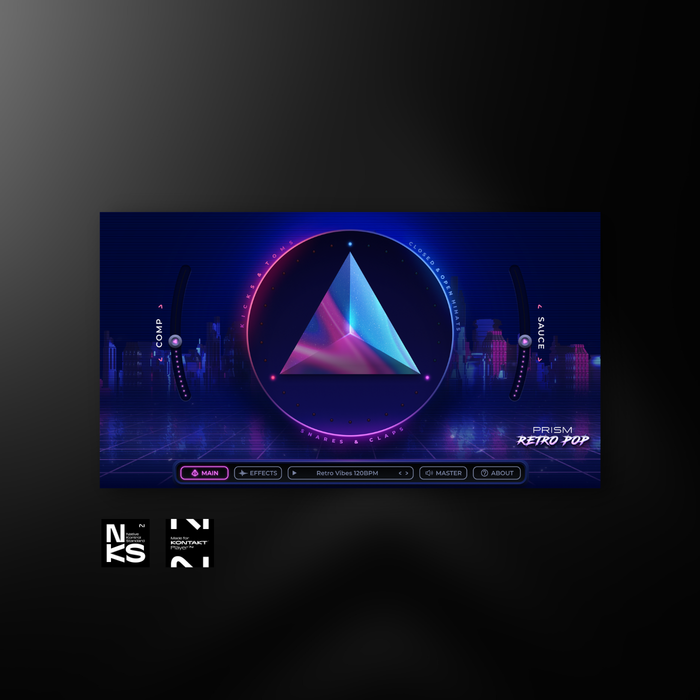 PRISM | Retro Pop Drums